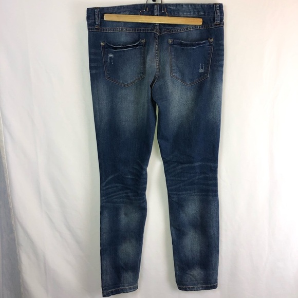 Free People FP Distressed Jeans Ankle Length - Picture 2 of 6